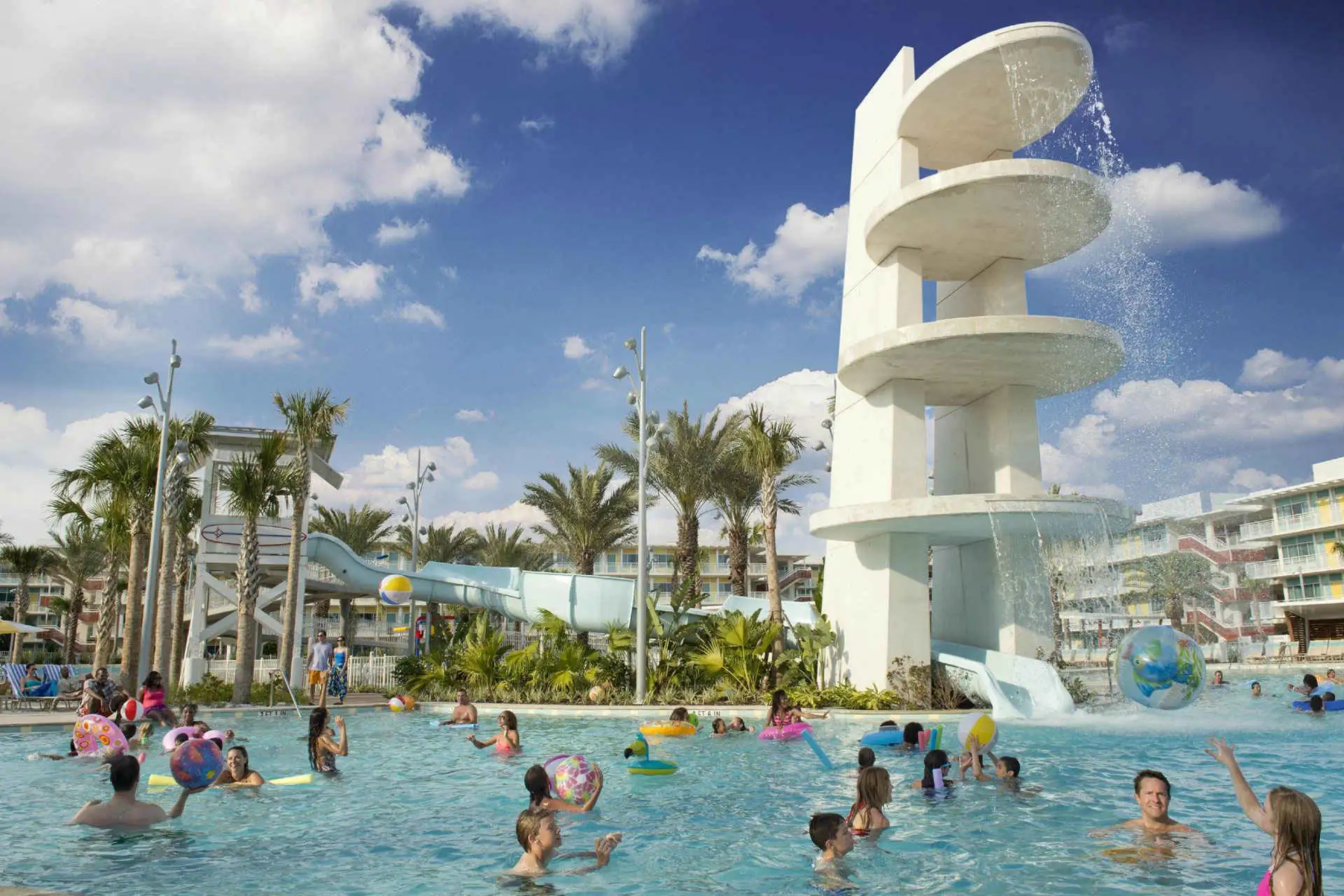 Cabana Bay Beach Resort pool; Courtesy of Universal's Cabana Bay Beach Resort