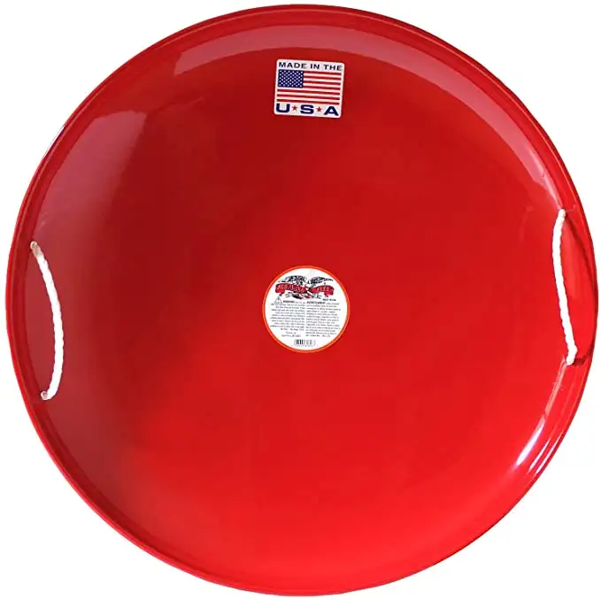 Flexible Flyer sandboard in red