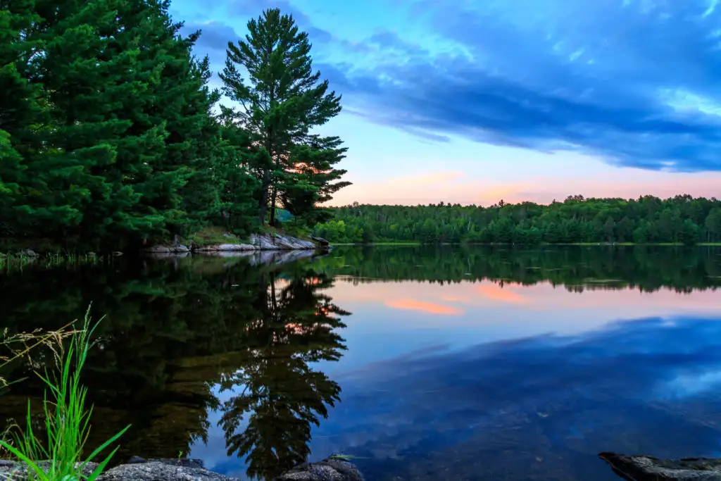 Lake at Voyageurs National Park