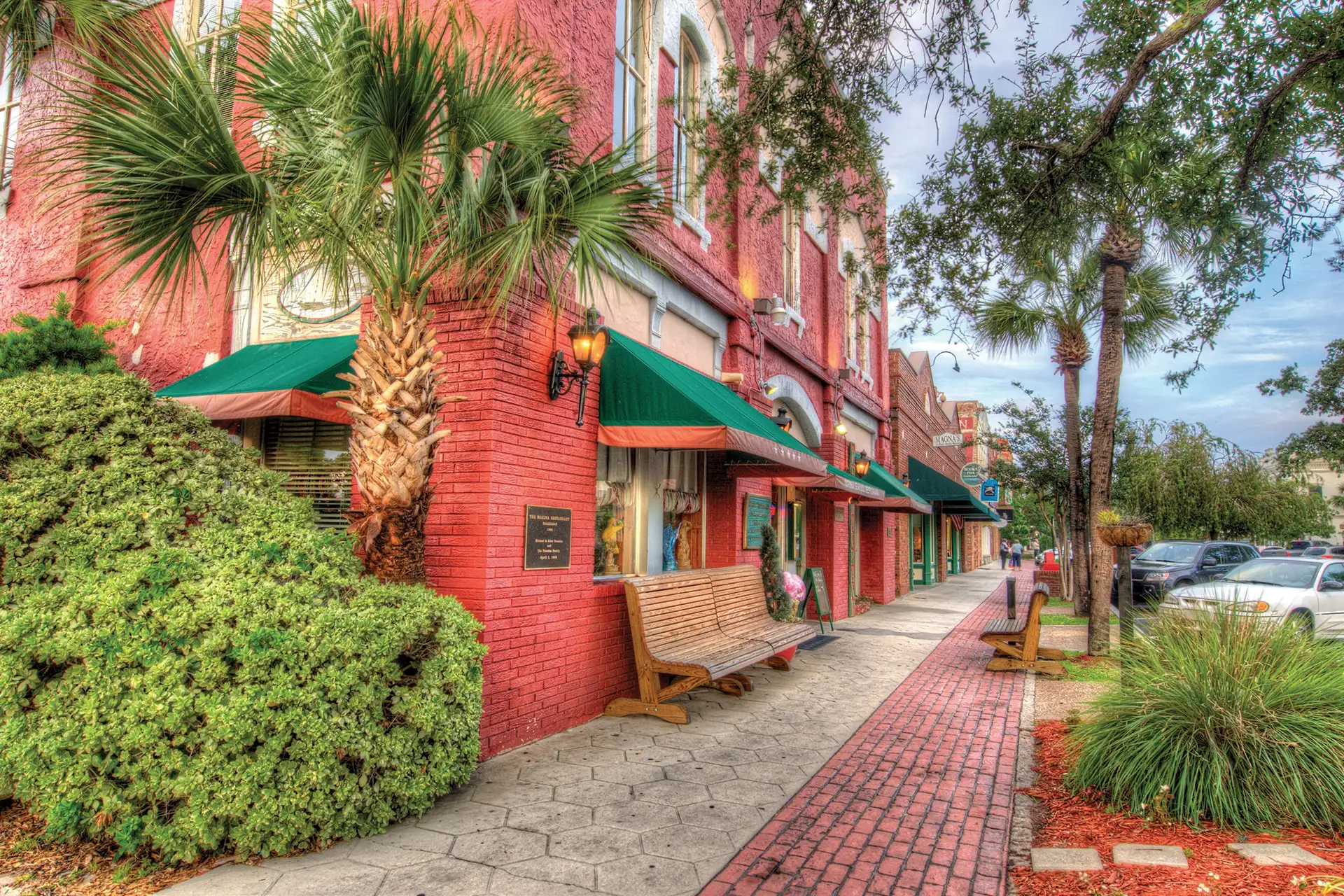 Downtown Amelia Island; Courtesy of Amelia Island Convention and Visitors Bureau