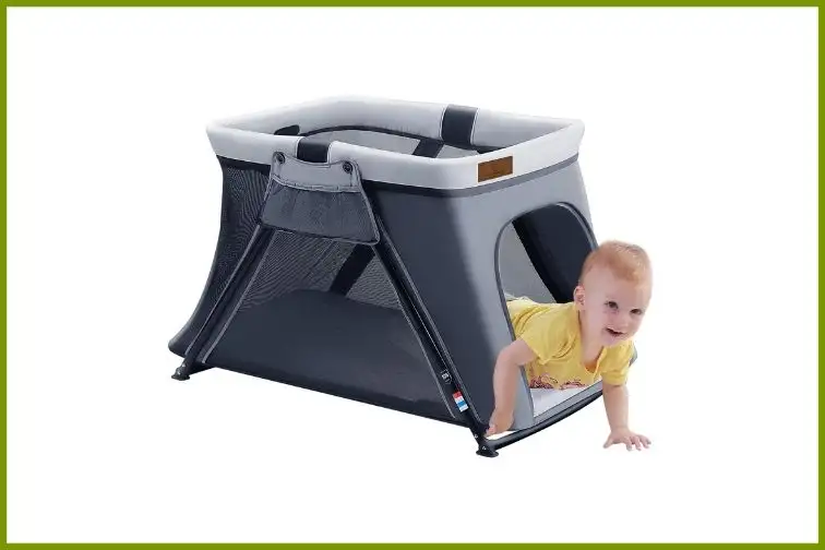 AngelBliss 2 in 1 Travel Crib