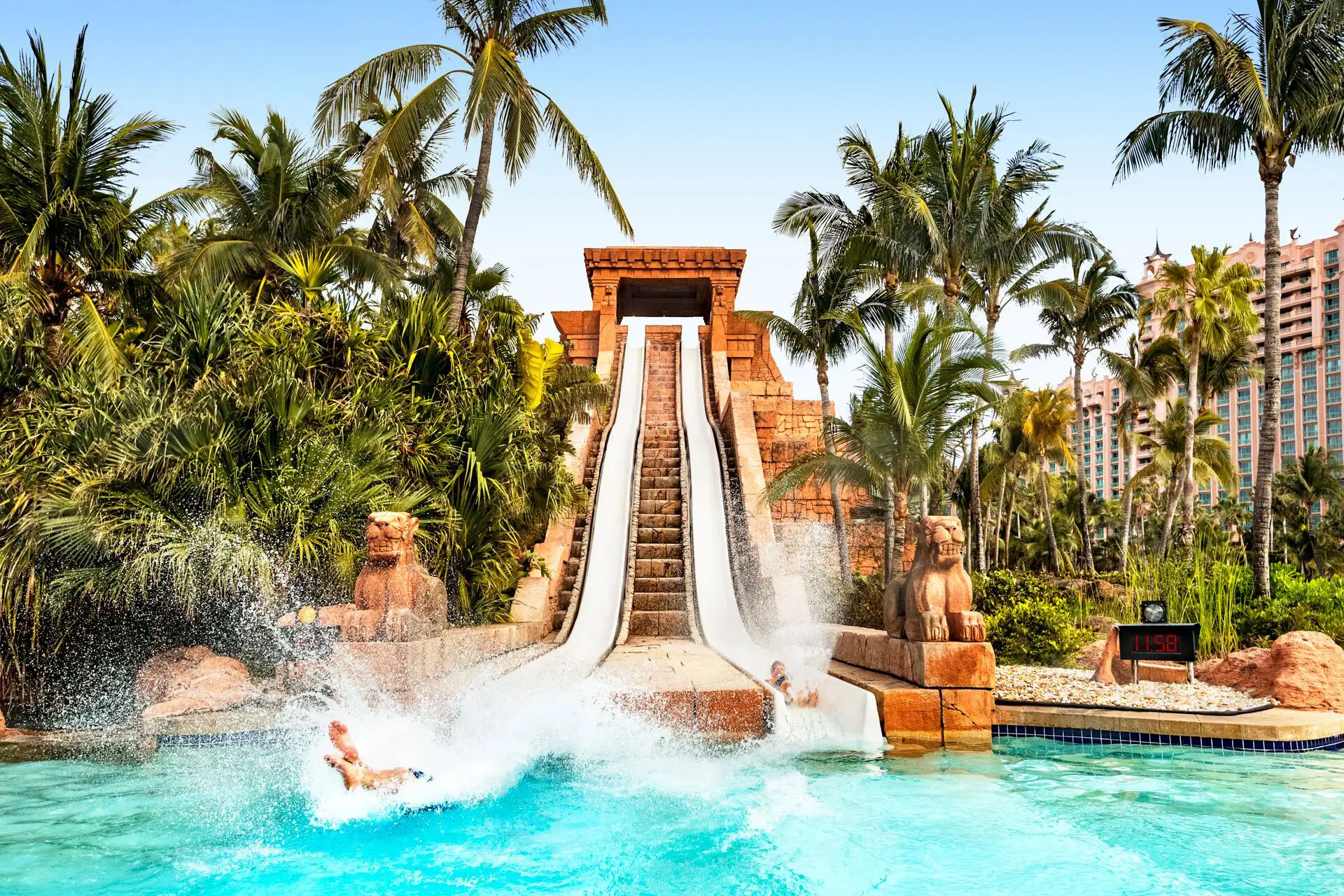 Atlantis Water Slide; Courtesy of Atlantis Resort