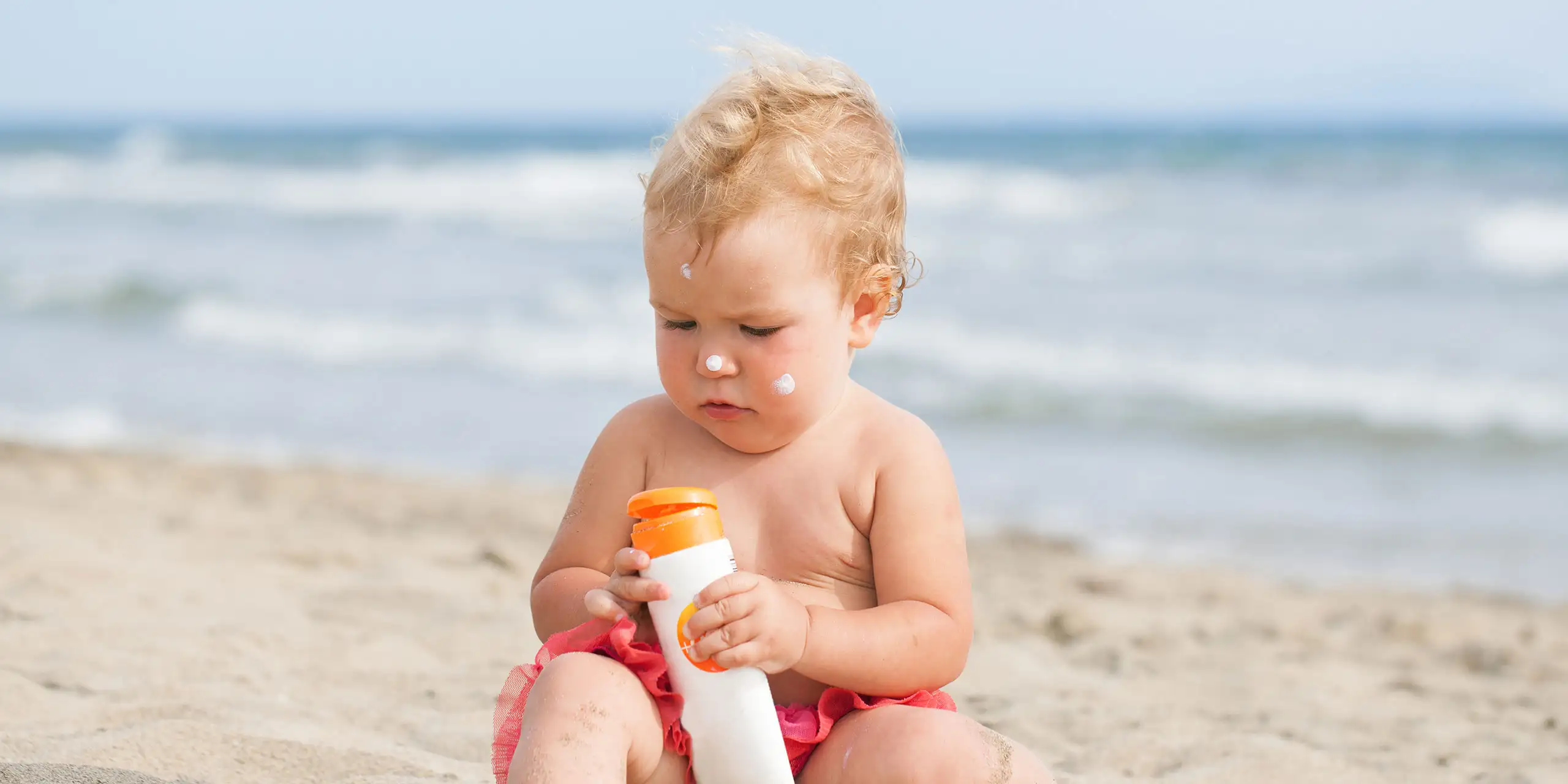 Suncreen for Babies and Kids; Courtesy of RimDream/Shutterstock.com