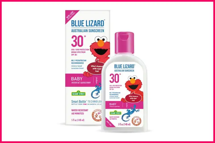 Blue Lizard Baby Sunscreen; Courtesy of Amazon 