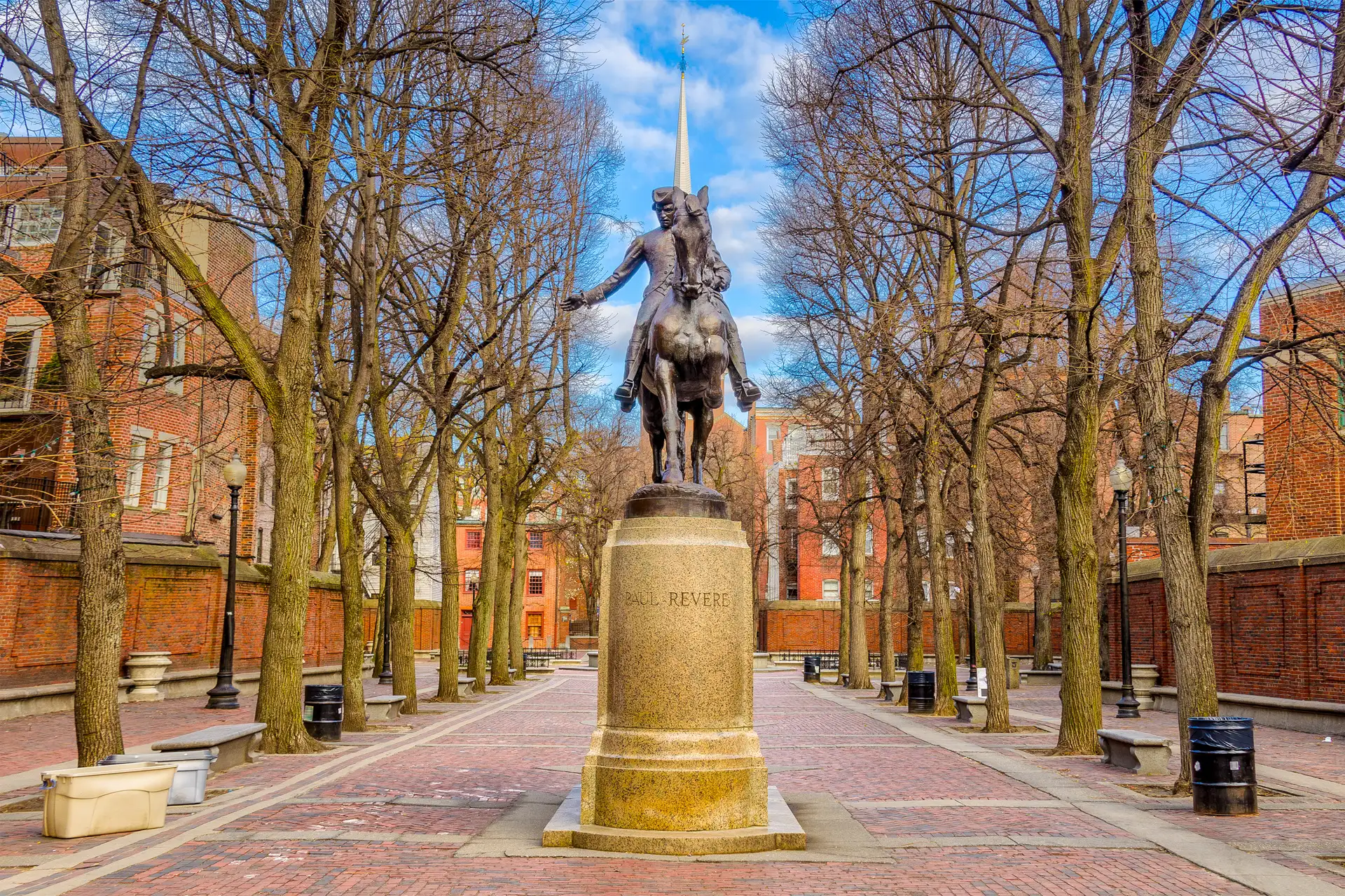 Paul Revere Monument; Courtesy of Sean Pavone/Shutterstock.com