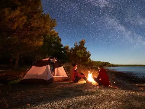 Camping At Night; Courtesy of anatoliy_gleb/Shutterstock.com