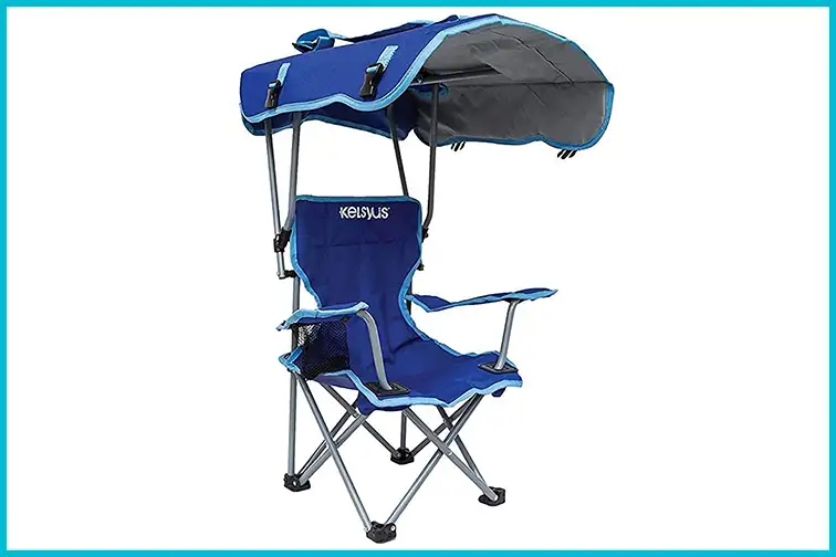 Kelsyus Kids Outdoor Canopy Chair in Blue