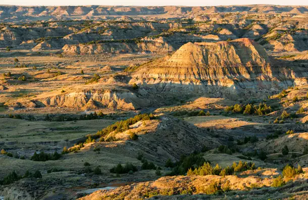 Theodore Roosevelt National Park in South Dakota 