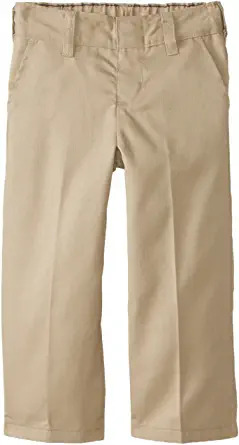 Boys' khaki pull on pant