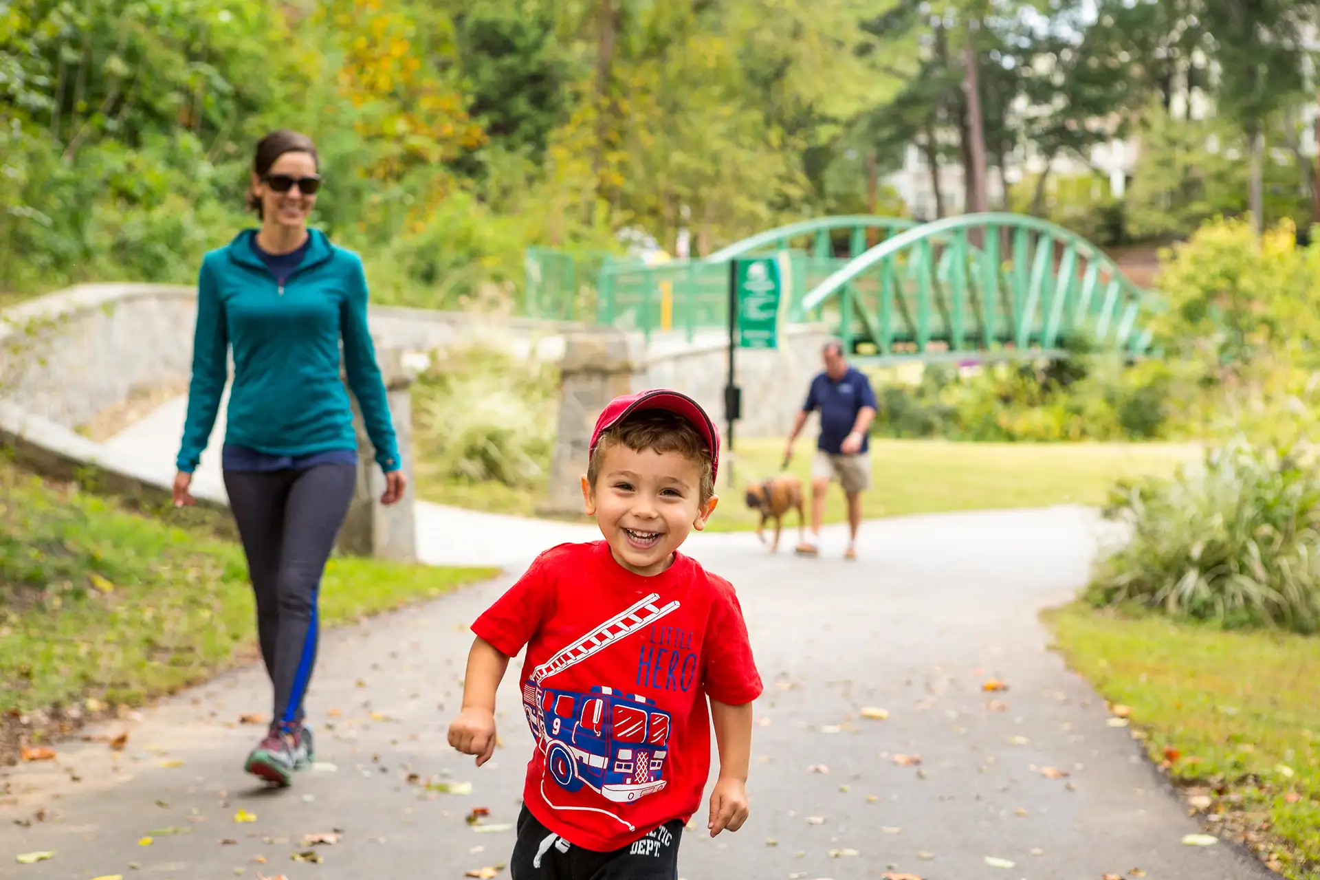 GHS Swamp Rabbit Trail in Greenville, South Carolina