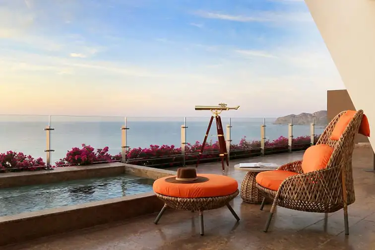 Private Pool in Imperial Suite at Grand Velas Los Cabos in Mexico