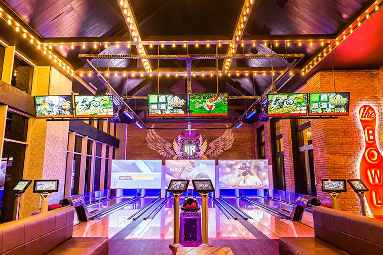 Bowling Alley at Hard Rock Hotel & Casino Punta Cana in Punta Cana, Dominican Republic