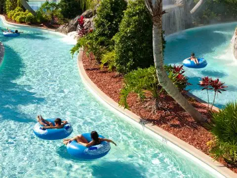 Lazy River at Hilton Orlando; Courtesy of Hilton Orlando