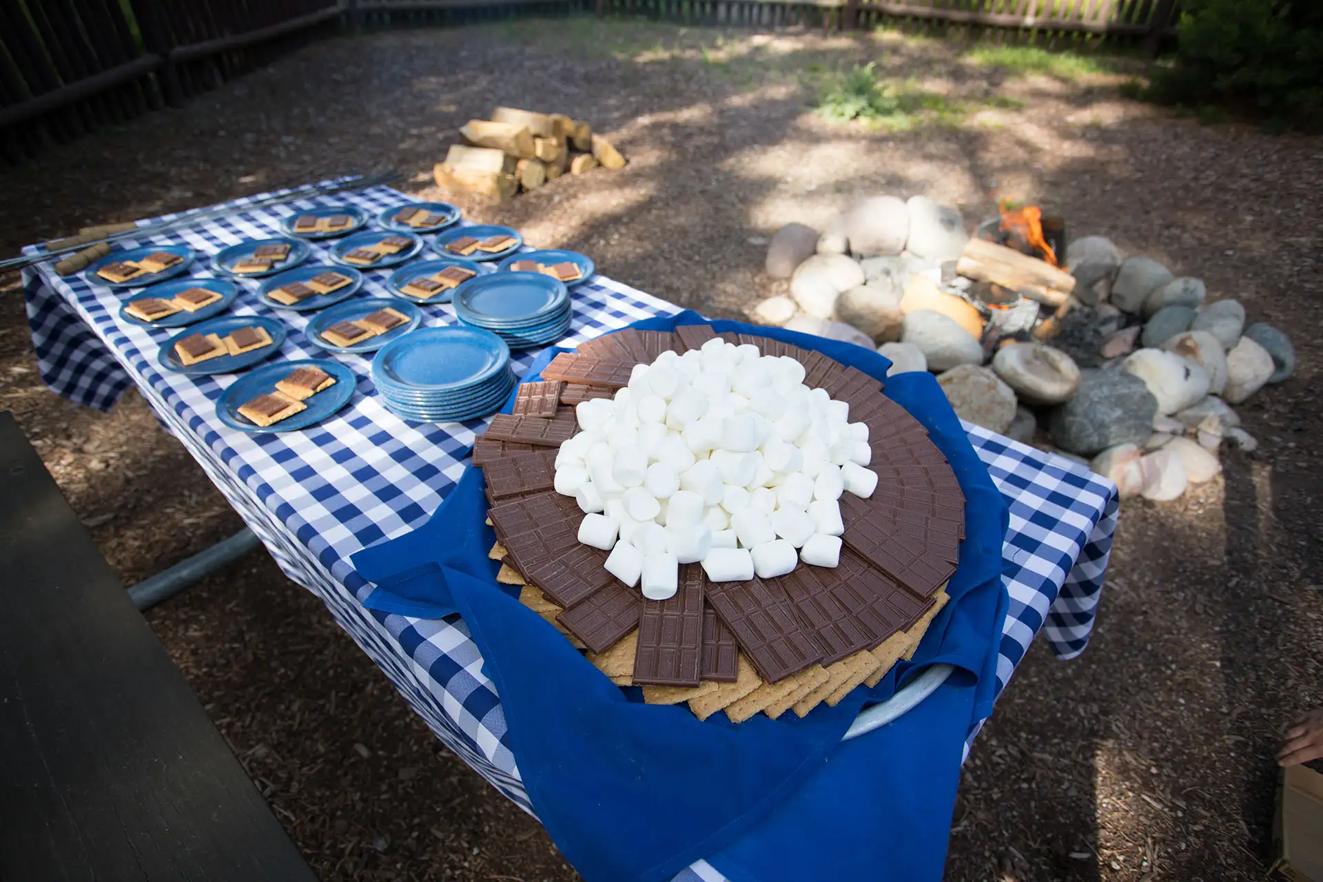 S'mores at Jackson Lake Lodge; Courtesy of Jackson Lake Lodge