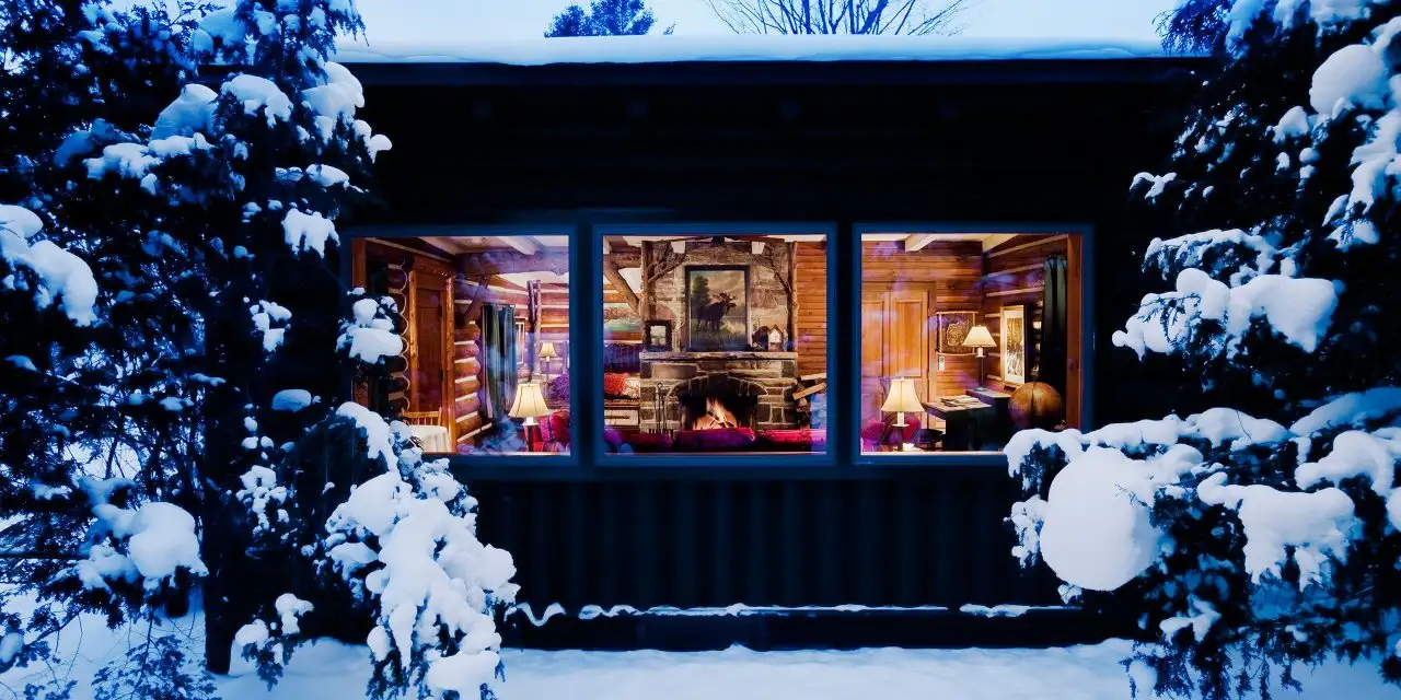 Cozy Cabin at Lake Placid Lodge; Courtesy of Lake Placid Lodge