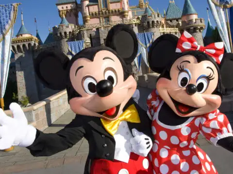 Mickey and Minnie mouse; Courtesy of Walt Disney World