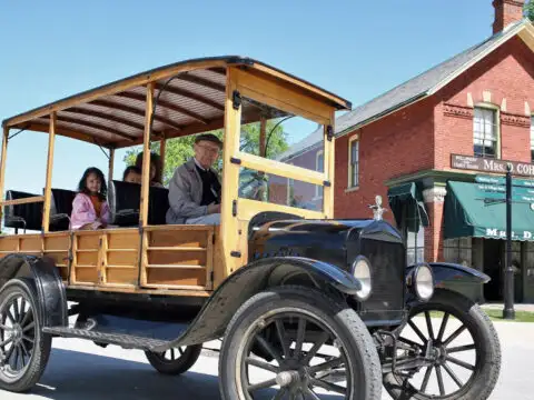 Ford museum in Detroit; Courtesy of Detroit CVB