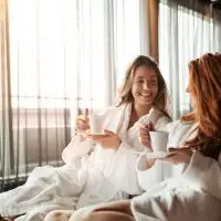 Two Women Relaxing at the Spa; Courtesy of nd3000/Shutterstock.com