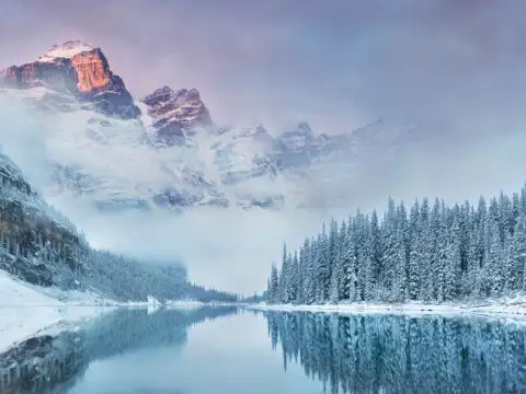 Moraine Lake in Canada; Courtesy of Michal Balada/Shutterstock.com