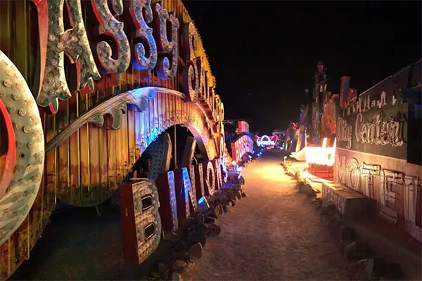 The Neon Museum in Las Vegas, Nevada.