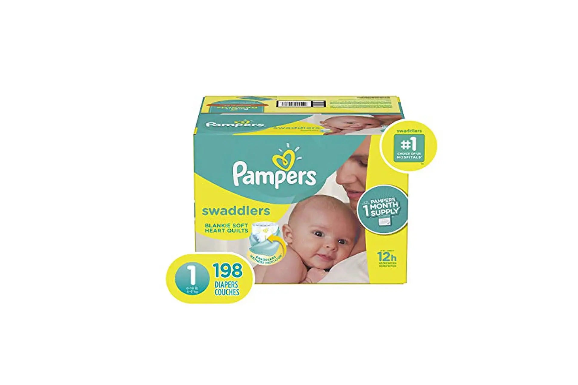 Pampers Swaddlers; Courtesy of Amazon