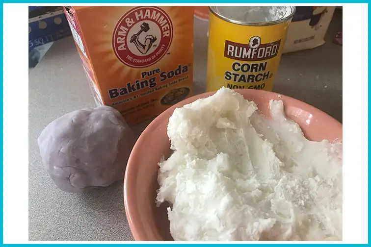 Homemade playdough with baking soda; Courtesy of Family Vacation Critic