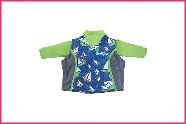 Puddle Jumper Kids 2-in-1 Life Jacket and Rash Guard