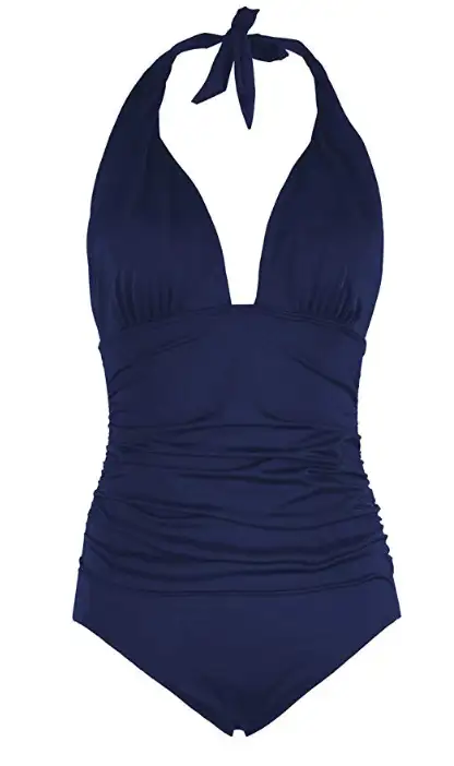 Blue womens bathing suit