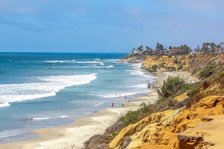 Seaside Beach, Encinitas; Courtesy of Tonya Staab/Shutterstock