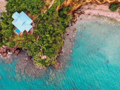 Secret Bay in Dominica; Courtesy of Secret Bay