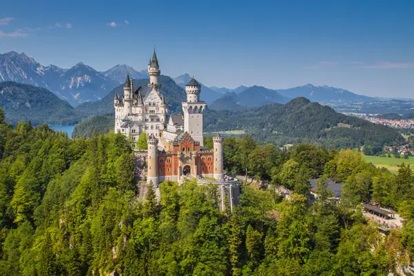 Neuschwanstein in Germany.