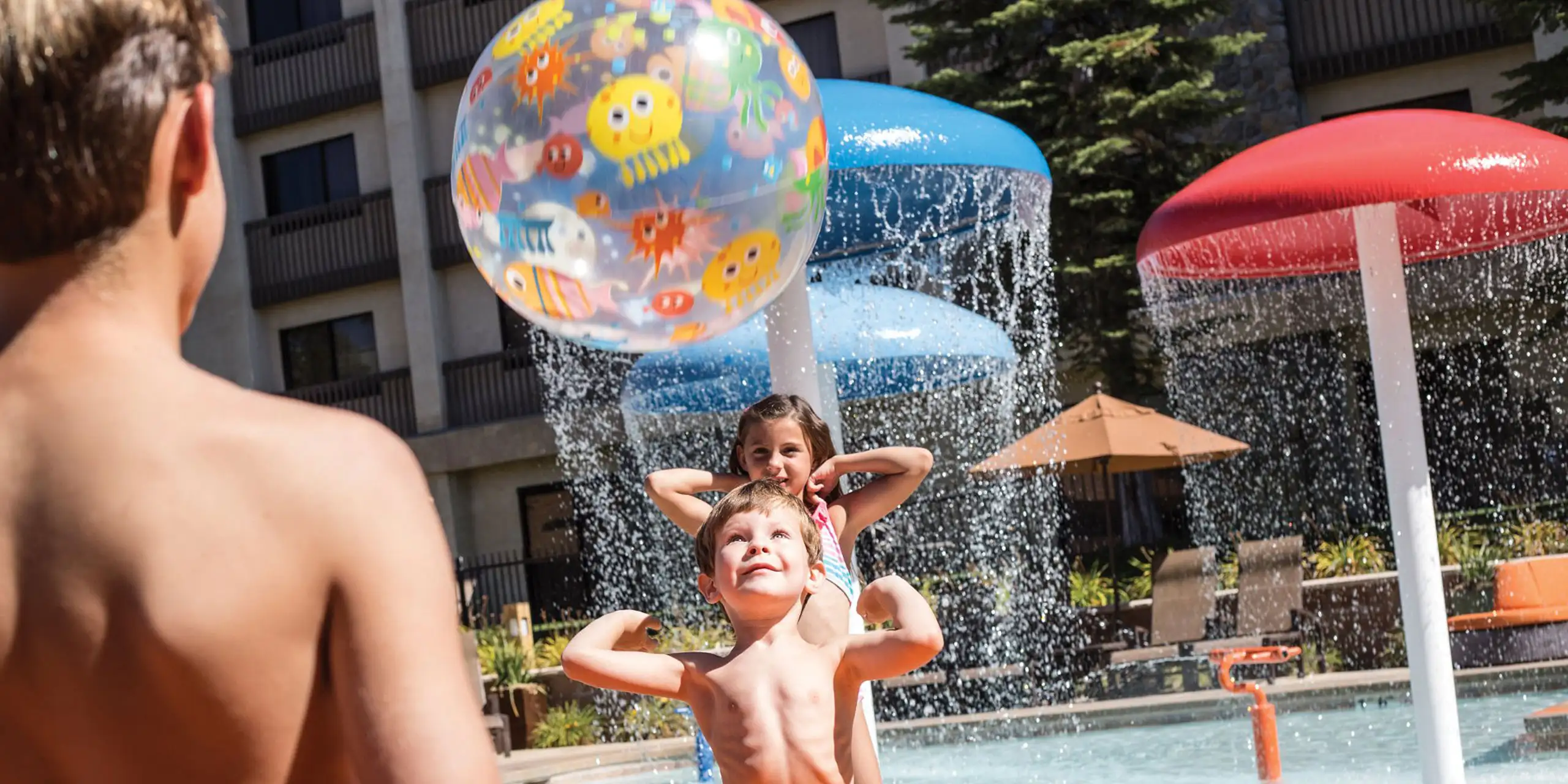 Kids' Pool at Tenaya Lodge at Yosemite; Courtesy of Tenaya Lodge at Yosemite