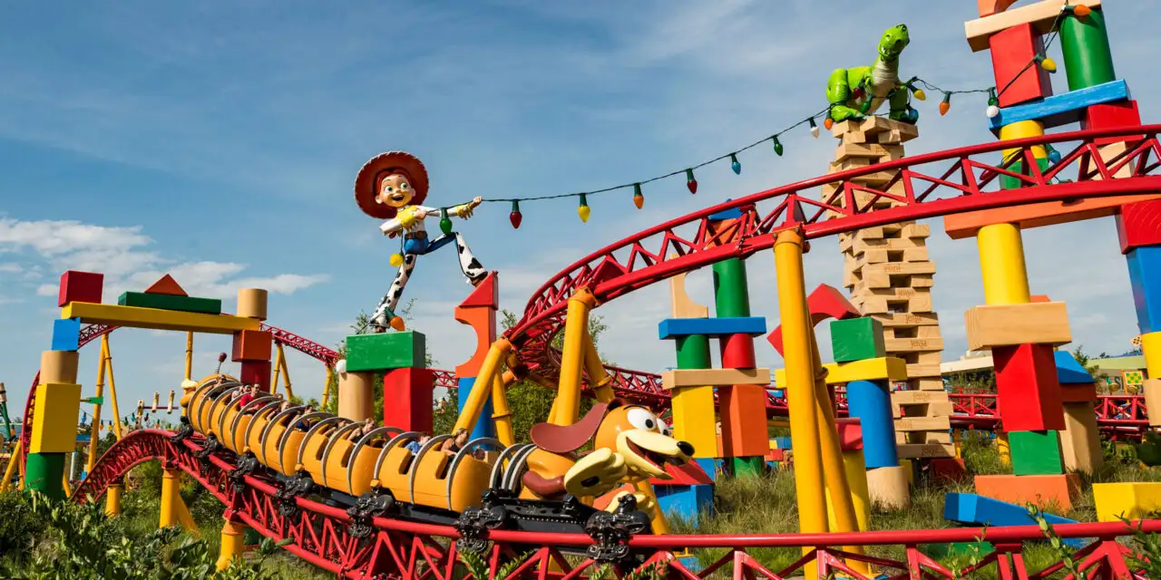 Slinky Dog Coaster at Toy Story Land at Disney World in Orlando; Courtesy of Disney