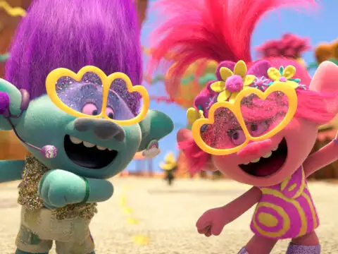 still from the movie Trolls World Tour; Courtesy Universal Studios