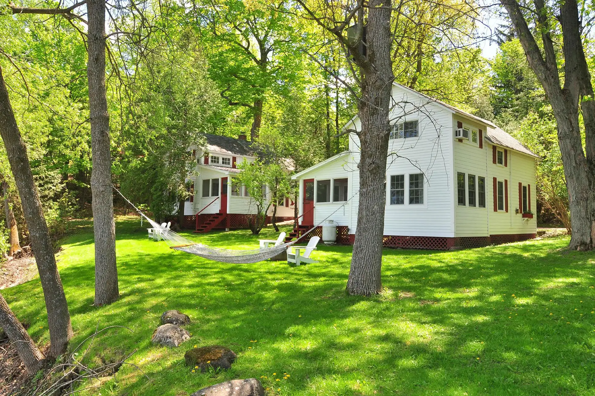 Cabins at Tyler Place Family Resort in Vermont