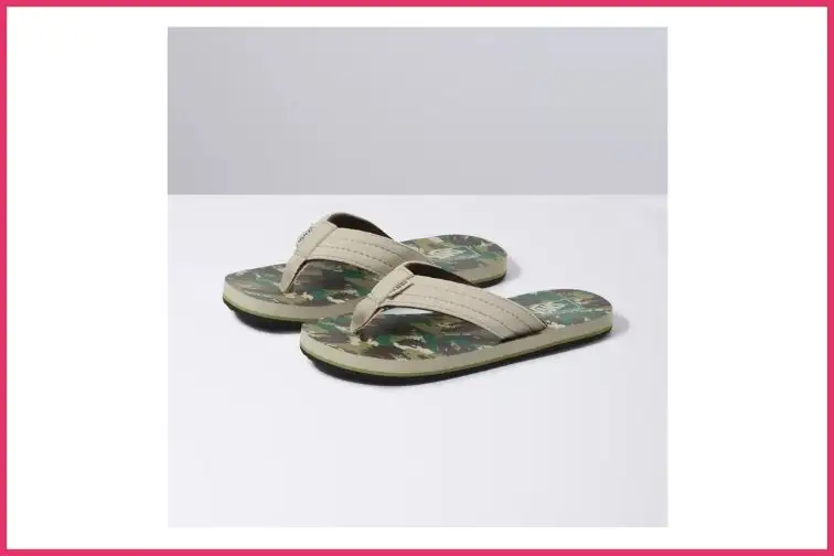 Vans Kids Flip Flops; Courtesy of Zappos