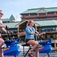 water bikes in tampa; Courtesy of Tampa CVB