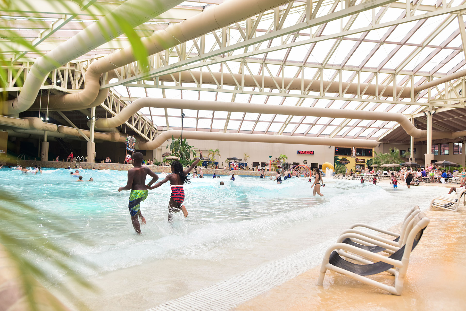 Indoor Water Park at Wilderness Resort in Wisconsin Dells