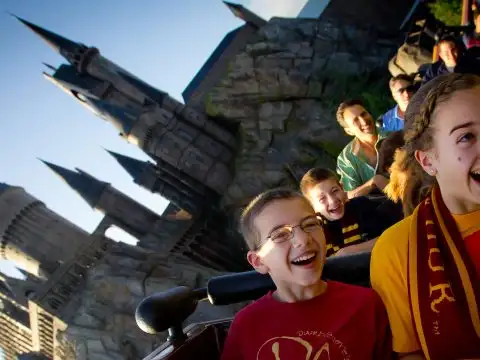 Flight of the Hippogriff at Universal Orlando's Wizarding World of Harry Potter; Courtesy of Universal Orlando Resort