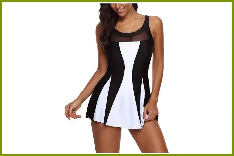 Zando Tummy Control Swim Dress